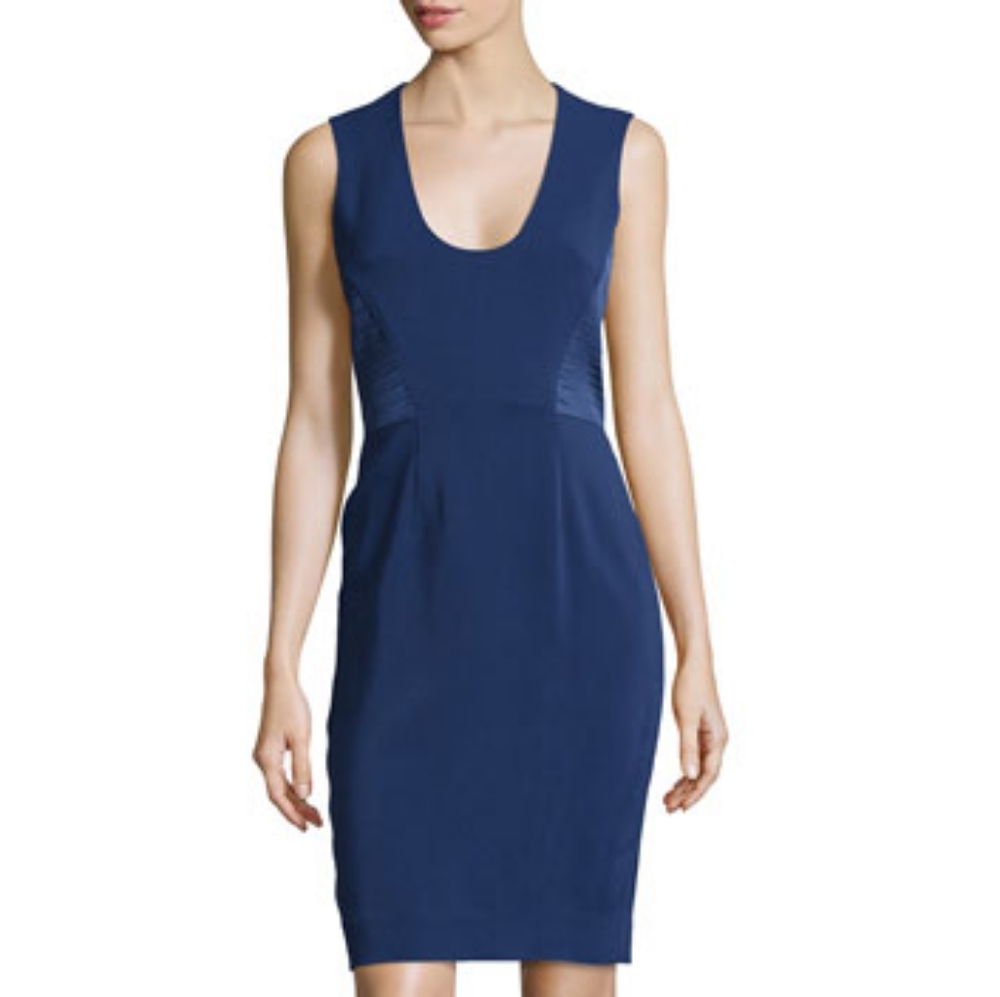 L'Agence Blue Bodycon Dress